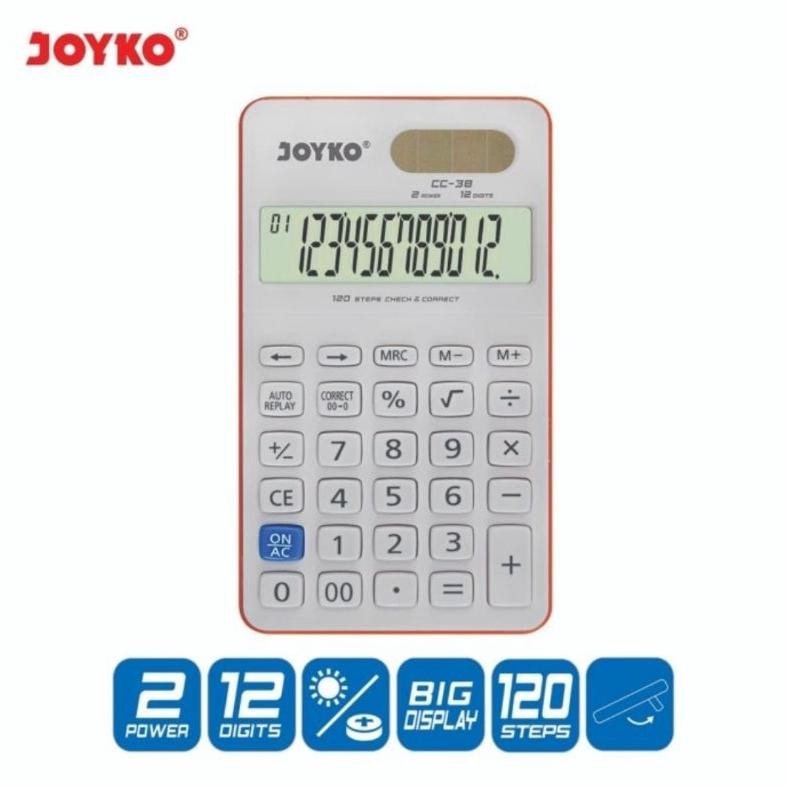 

Li34 Joyko Cc-38 Check & Correct Calculator Kalkulator Bisa Cek Ulang Murah