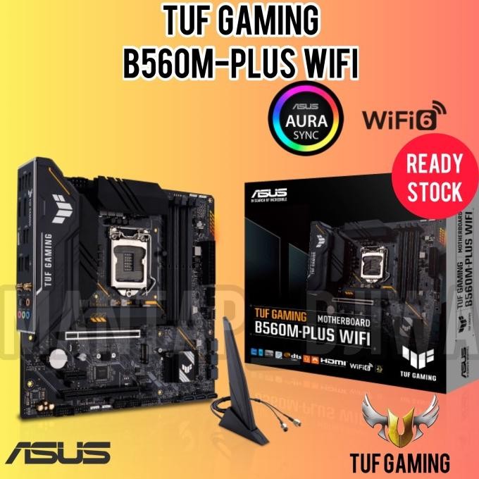 Sale Tuf Gaming Motherboard B560M Plus Wifi Socket Lga 1200 B550 Chipset