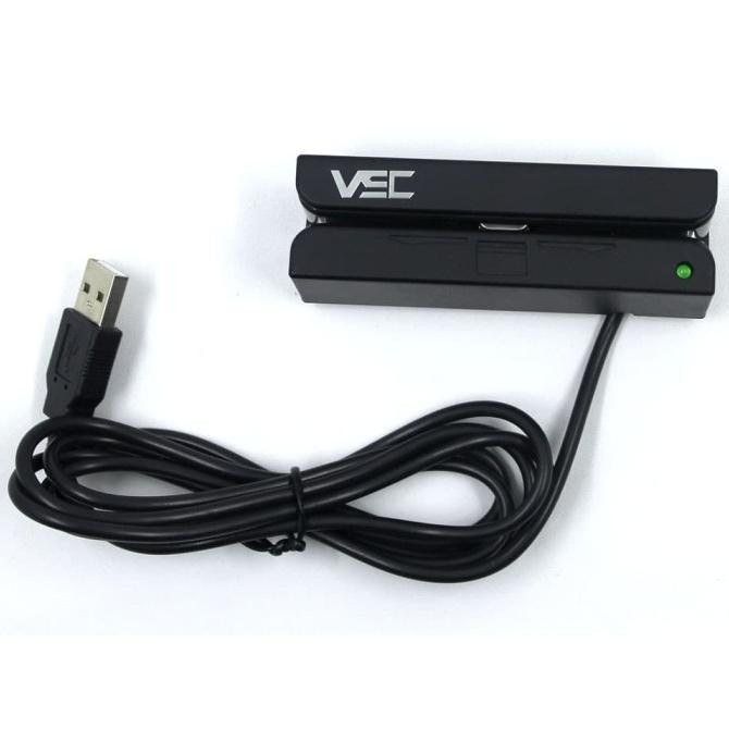 Magnetic Stripe Card Reader - Mcr Vsc -Msr-90 (Strip-Swipe) Usb Read New Stok