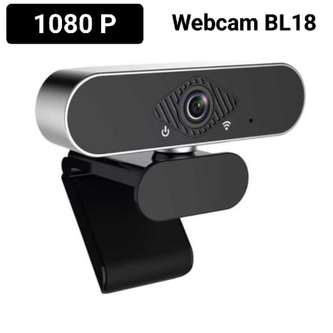 Webcam Usb Camera External Pc With Mic Laptop Kamera 1080P Bl18 New Stok