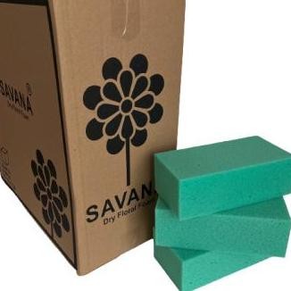 

tyS MGM 1 pack Isi 8 Foam Busa Buket Bunga Dry Floral Oasis / Busa Kering