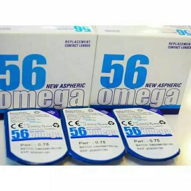 Softlens bening bulanan OMEGA 56/soflens clear monthly omega56/soflen transparant omega
