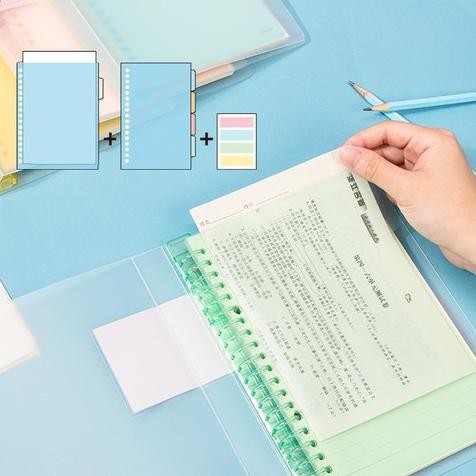 

GV23 df-8 Deli File Binder QH - A5 60 Lembar / Loose Leaf Buku Binder Transparant Lucu Unik Murah Viral Premium