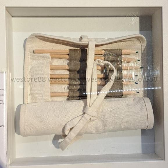 

TERMURAH - Tempat Pensil Gulung Roll Up Pencil Case Bahan Poliester WEO IK6345