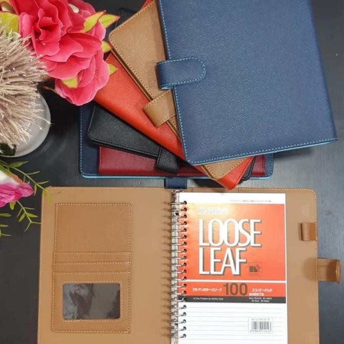 

new !!! "ZIRA" Binder Polos kulit sintetis / Binder Polos A5, B5 murah