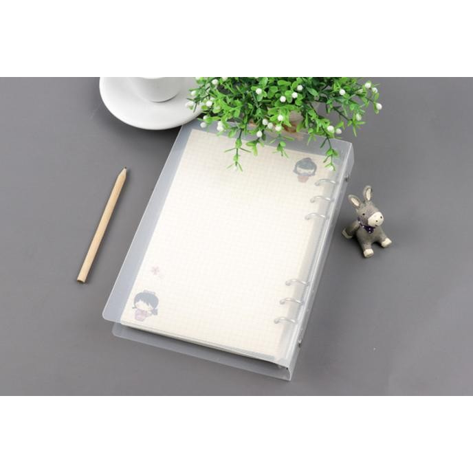 

new !!! Binder A5, A6, & A4 Cover Transparan (Tanpa Loose Leaf) murah