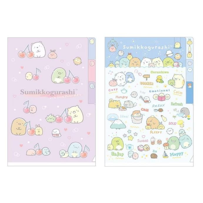 

new !!! Mini Index File A6 San-X Sumikko Gurashi File Holder Limited Edition murah