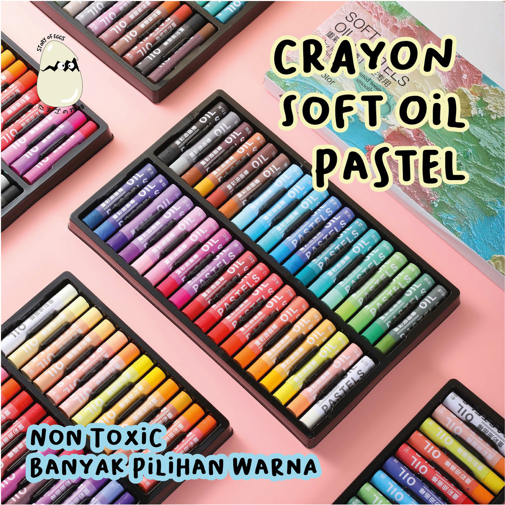 

Morandi Macaron Soft Oil Pastel Crayon Krayon Sekolah Set Warna Isi 12 / 24 / 36 Tidak Beracun