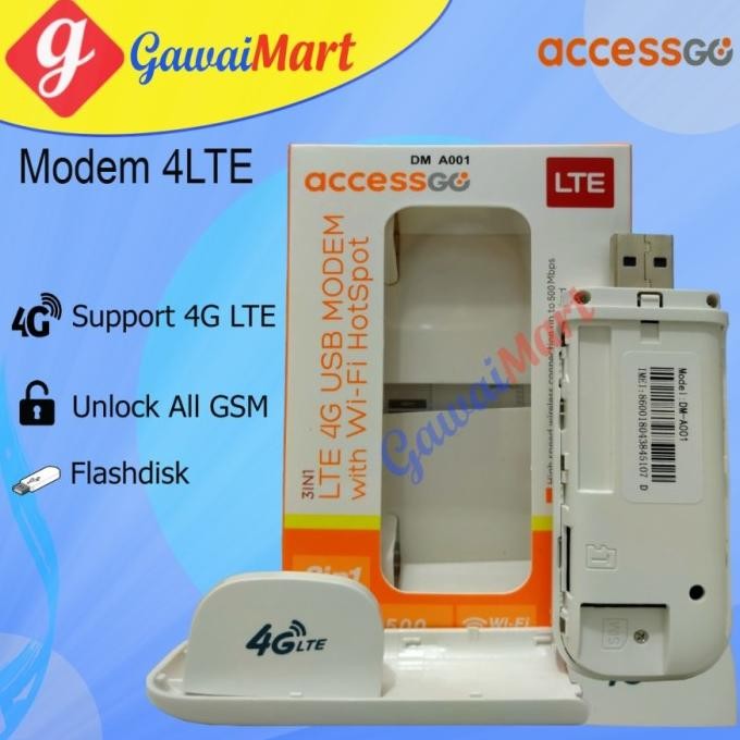 MODEM USB 4G LTE 3 IN 1 WITH WIFI HOTSPOT