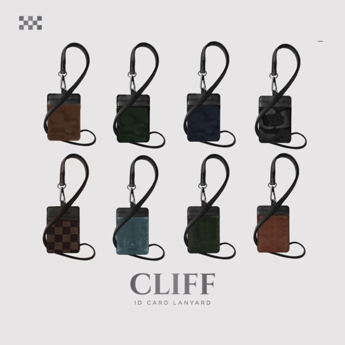 

new !!! Ray Clyn - ID Card Lanyard II/ Name Tag / Lanyard ID Cardholder Kulit murah
