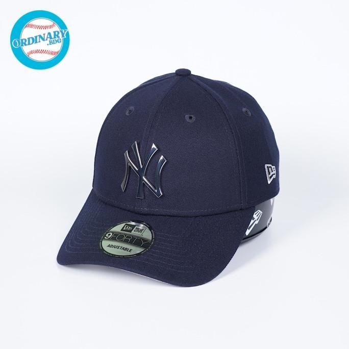 Topi New Era Yankees NY Original MLB Metal Chrome