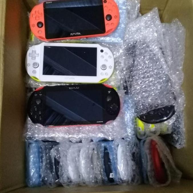 PSVITA SLIM HENKAKU PS VITA SLIM CFW PAKET MICRO SD 64GB FULL GAMES murah