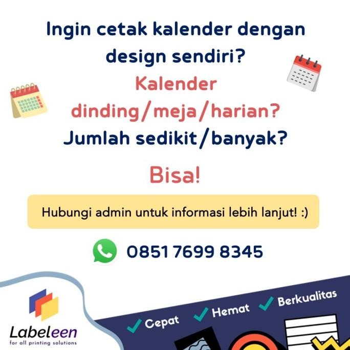 

new !!! Kalender Meja 2025 Aesthetic Ukuran A6 | Kalender Estetik murah