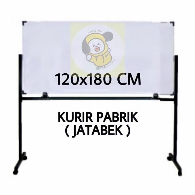 

TERMURAH - whiteboard sakura standing 120x180 READY
