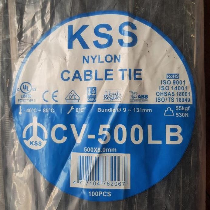

new !!! Kabel Ties KSS 50Cm CV-500LB / Kabel Tis KSS 50cm 500x8.0mm CV500LB murah