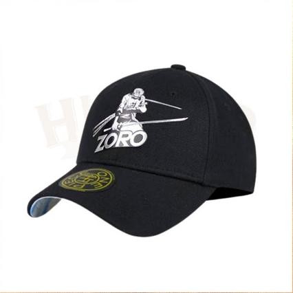 READY STOCK Topi New Era Angel x One Piece Zoro Collab Anime Black Silver Dad Cap 100% Original