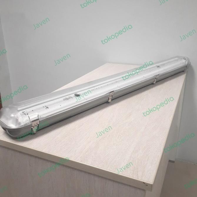 ] LAMPU WATERPROOF 2 X TL 36W  / TL LED 18W 1200MM IP65 ROSWOOD
