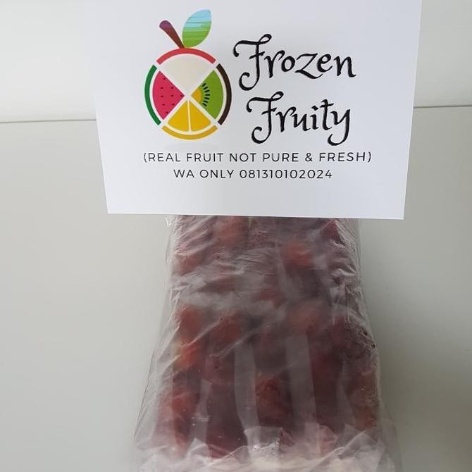 

Diskon! Frozen/Buah beku Strawberry 1 kg
