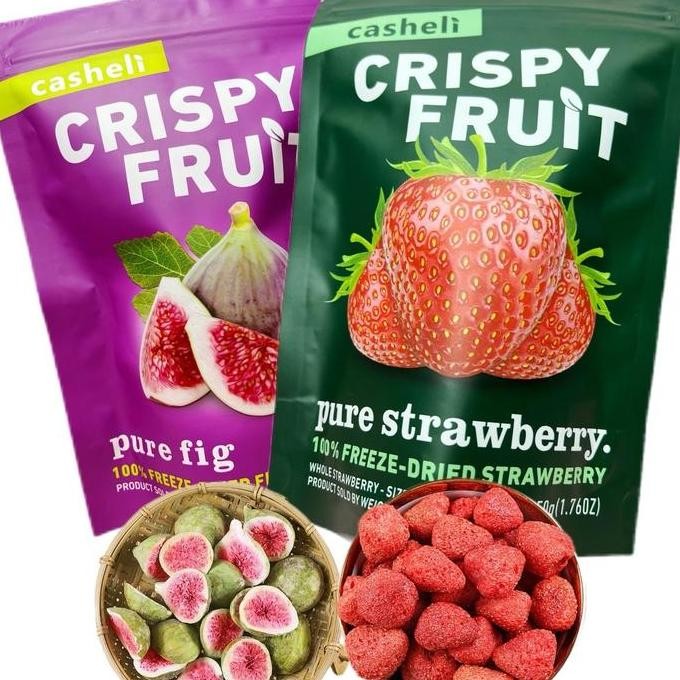 

Diskon! Snack Makanan Casheli Bundle 100g Kering Beku Buah Ara & 50g Kering Beku Strawberi - Food Strawberry Camilan Fruit snacks Cemilan jajan viral Crispy Manis Keripik