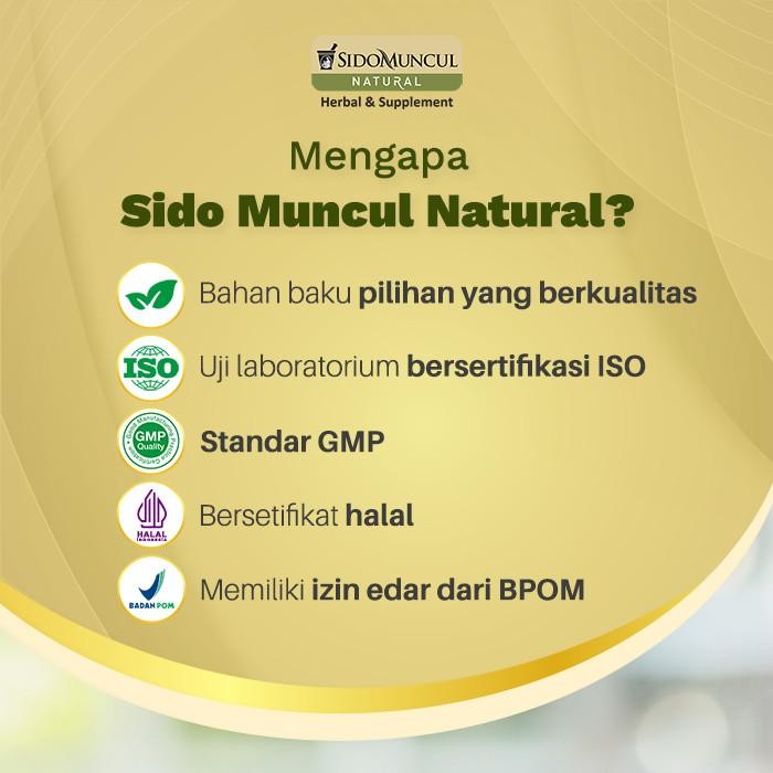 

Immune Starter Pack 11 - Sido Muncul Natural Lingzhi + Sido Muncul Natural Sari Temulawak