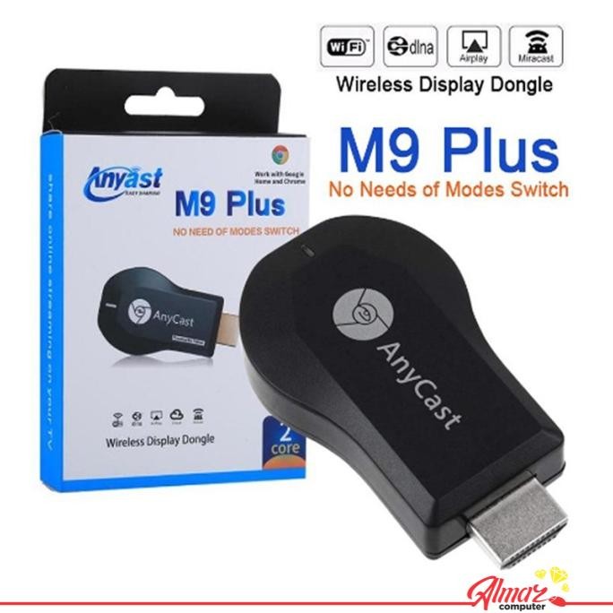 WAGI Dongle HDMI M9 Plus Asli 1080P Wifi HDMI Dongle Anycast M9 Plus Ori