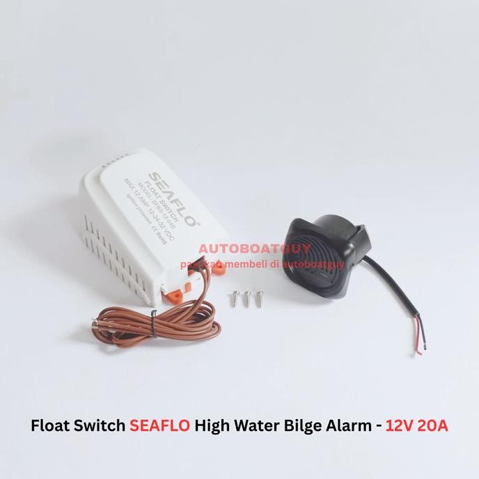 <<<<<] Float Switch SEAFLO High Water Bilge Alarm