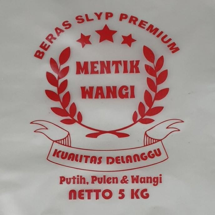 

------] Plastik Beras Cap Mentik Wangi 5 kg