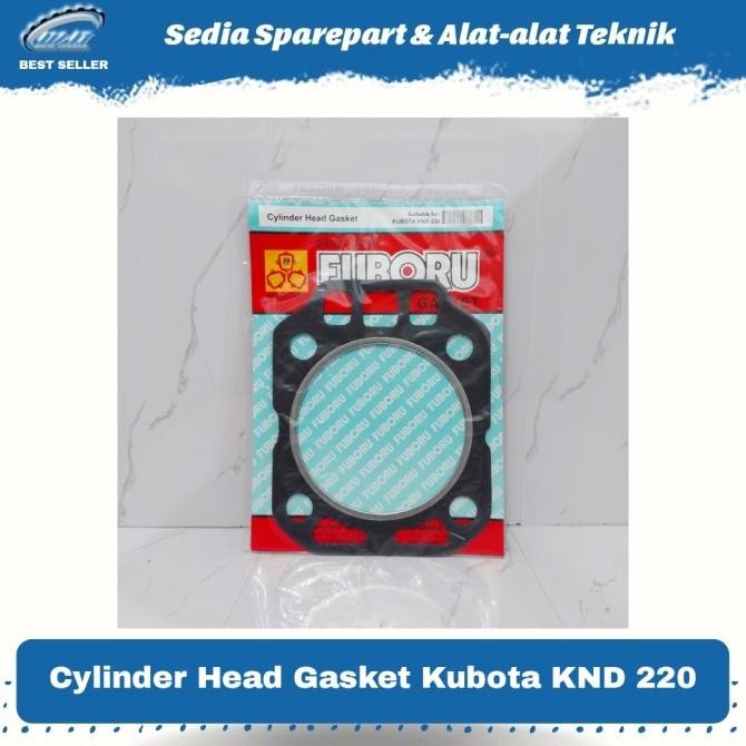 Cylinder Head Gasket Packing Perpak Diesel Kubota Knd 220 New Stok