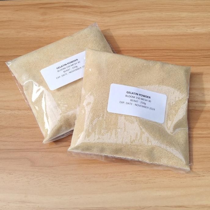 

Gelatin Bubuk Sapi Halal MUI 250g Bisa COD