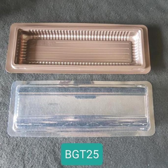 Terbaru 20Pcs Mika Kue Bolu Gulung Bgt22 Bgt25 / Box Kue Bolu Gulung Bg22 Bg25 / Mika Plastik Kue / 