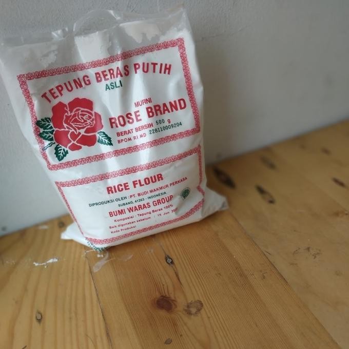 

Terlaris Tepung Beras Rose Brand 1 Dus 500Gr