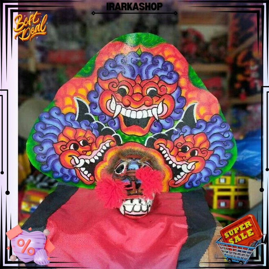 Siap Kirim Barongan Anak Murah Meriah Caplok Jaranan Barongan Devil