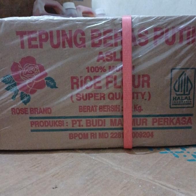 

Terlaris Tepung Beras Rose Brand 500 Gram Kartonan