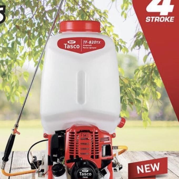 Power Sprayer Semprot Tanaman Hama 4 Tank Tasco Tf 820 Tx New Stok