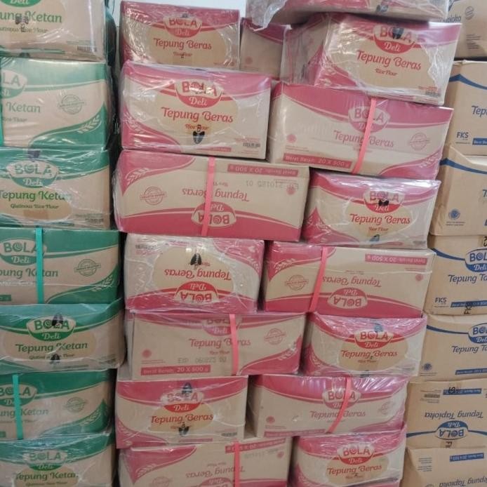 

Terlaris Bola Tepung Beras 20X500Gr (1 Karton) Gratis Bihun Jagung 1Pcs