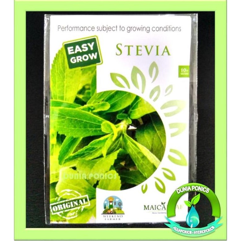 

Terlaris 1 Pack 10 Seeds Benih Bibit Tanaman Stevia Herbs Herbal Maica Leaf