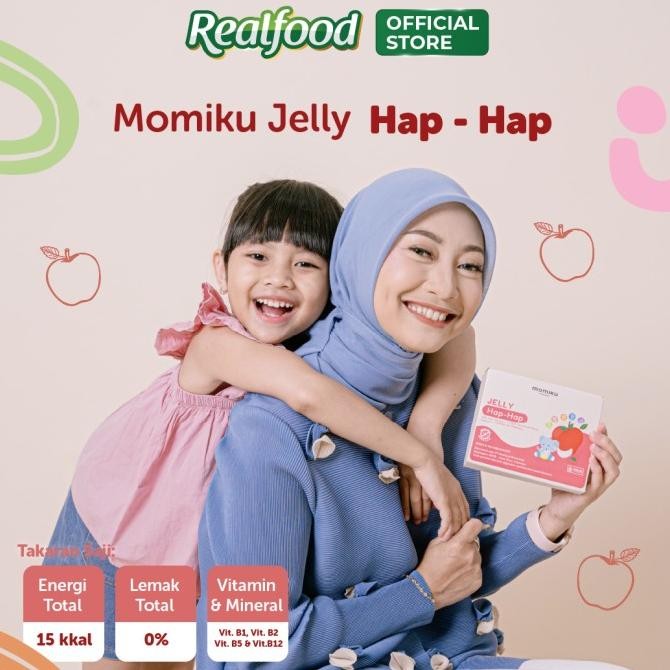 

Realfood Momiku Jelly Hap-Hap Sarang Burung Walet Dan Ekstrak Temulawak, 14 Pcs Original Dan Terlaris