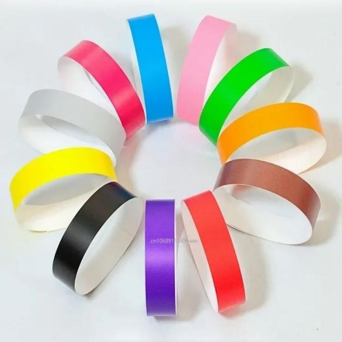 500Pcs Gelang Event Tiket Gelang Anti Air Tiket Event Gelang Anti Air Tiket Event