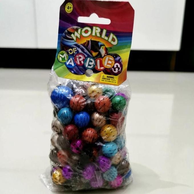 HOT SALE Kelereng warna Warni isi 100Pcs