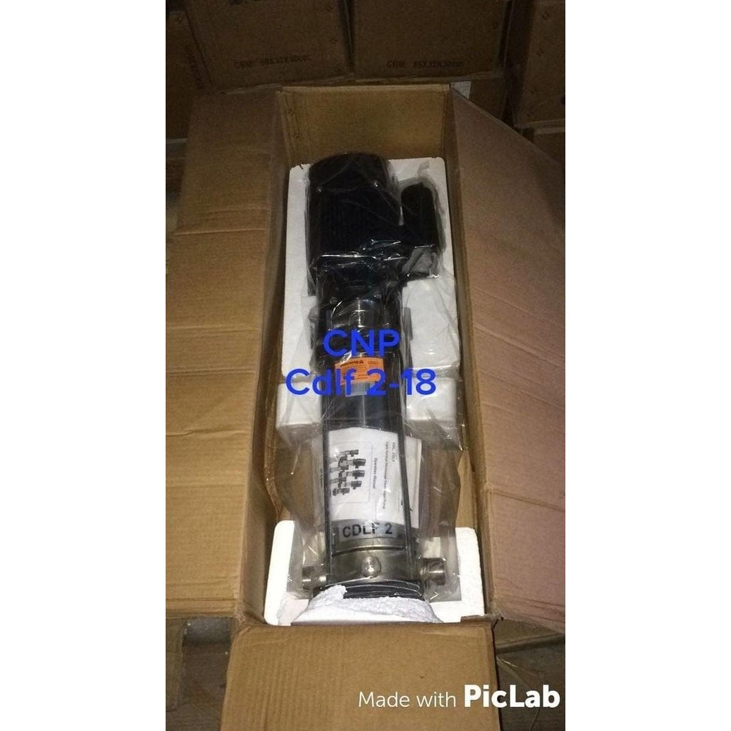 Pompa Cnp Cdlf 2-18/ Pompa Booster Ro Cdlf 2-18 Cnp New Stok
