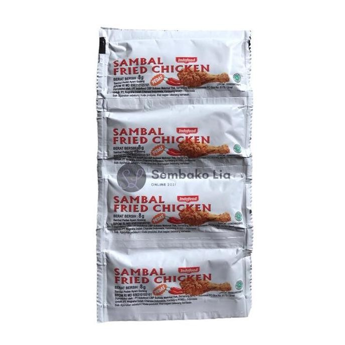 

Indofood Sambal Fried Chicken 8ml Pedas Sachet