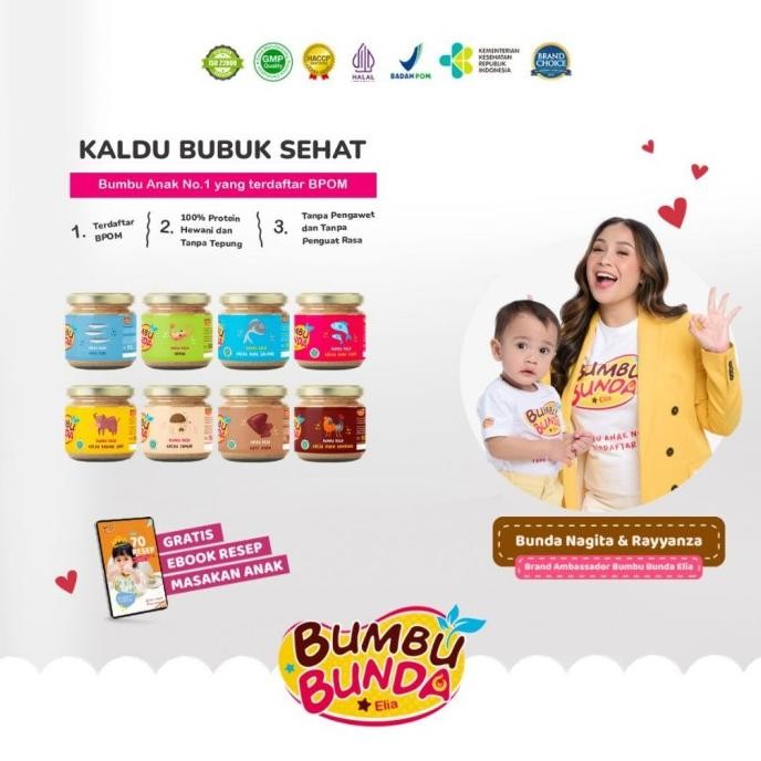 

Terbaru Bumbu Bunda Elia Kaldu MPASI bayi dan anak / penyedap rasa