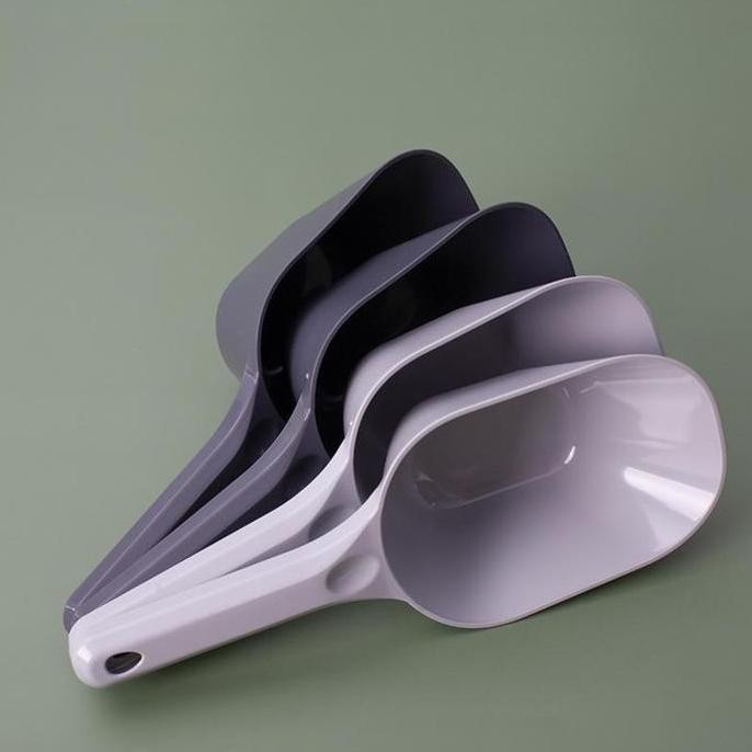 

Terlaris Sekop Plastik/ Sekop Sendok Es Batu / Serokan Makanan Tepung Kopi Kacang Gula Beras Plastik