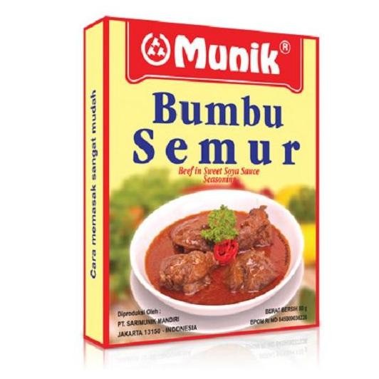 

Bumbu Masak instant Bumbu Munik Semur 80 Gr Pasti Enak