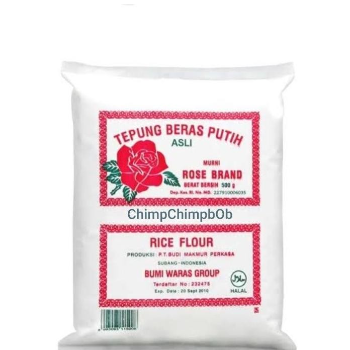 

Terlaris Tepung Beras Rose Brand 500 Gram