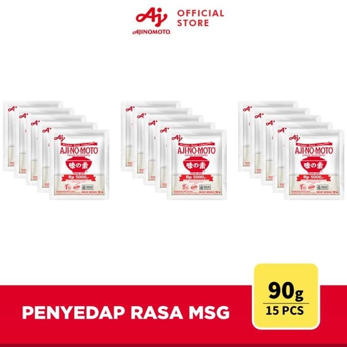 

Terbaru AJI-NO-MOTO Penyedap Rasa MSG Ajinomoto 90g (15pcs)