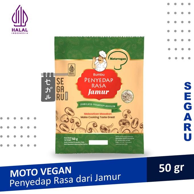 

Moto Vegan Kaldu Jamur Bumbu Masak Tanpa MSG Motovegan Halal 50 gr