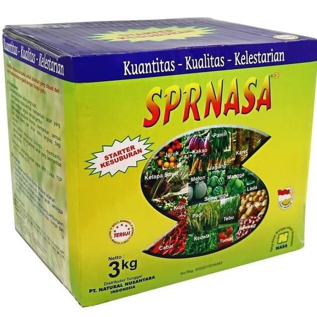 

Terlaris Pop Supernasa 3Kg Besar / Pupuk Organik Nasa