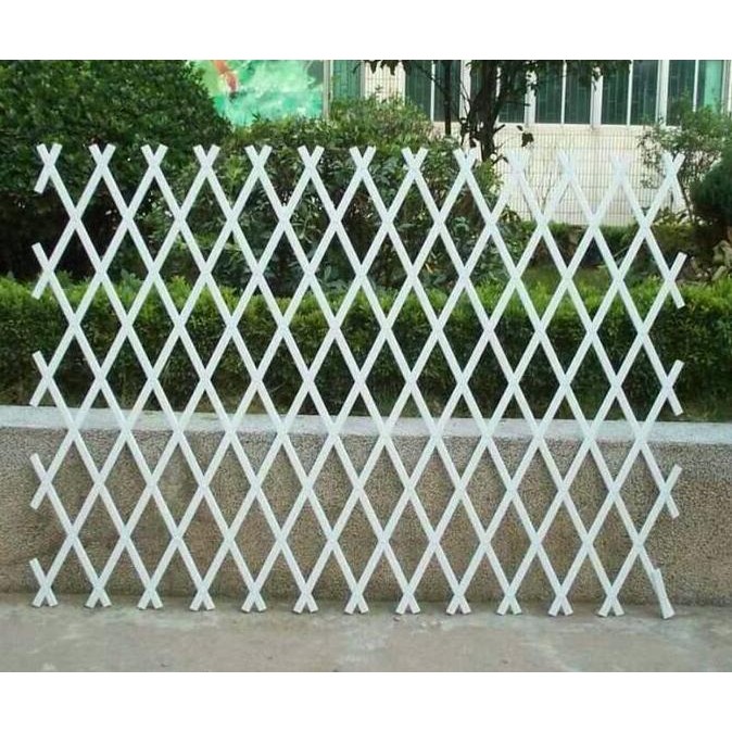 pagar tanaman/pagar putih/pagar hias/pagar daun/bunga hias/daun rambat