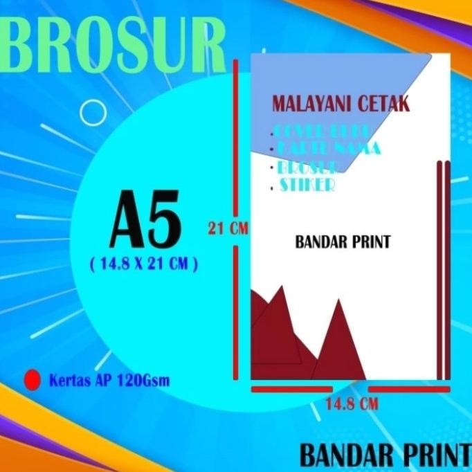 

TERMURAH - Print Brosur | Cetak Brosur Flyer A4 A5 A6 MURAH | 1 Sisi / 2 Sisi